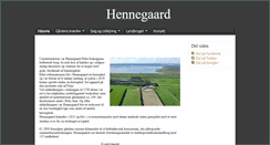 Desktop Screenshot of henne-gaard.dk